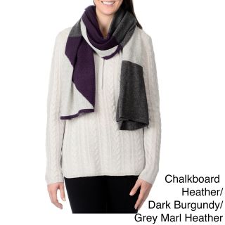 Ply Cashmere Womens Multicolored Scarf