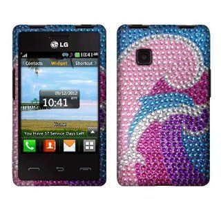 NEXTKIN Snap On Hard Crystal Protector Cover Case For LG 840G   Penguin Cell Phones & Accessories