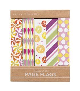 Candy land Page Flags  Sticky Note Pads 