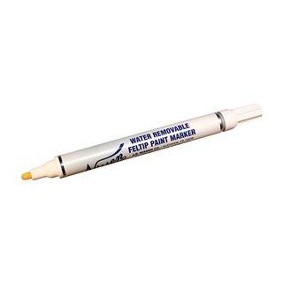 Water Removable Feltip Paint Markers Color White (part# 06001)   Construction Marking Tools  