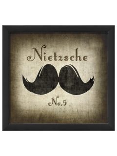 Nietzsche Moustache by The Artwork Factory