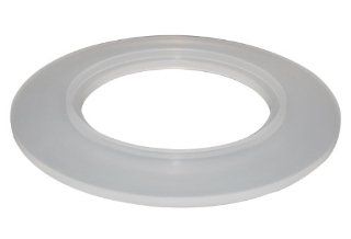 Keeney K831 3 3 Inch Replacement Silicone Flapper Seal, Clear   Toilet Flappers  