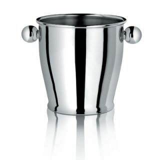 Alessi Ice Bucket with Handles in Polished Stainless Steel CA71