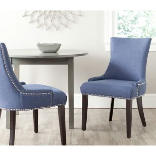 Safavieh Lester Light Denim Blue Chair (set Of 2)