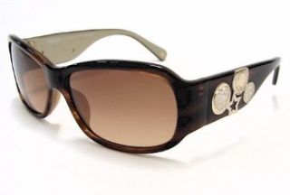 Coach Parker S848 Sunglasses S 848 Brown Horn 245 Frame Clothing
