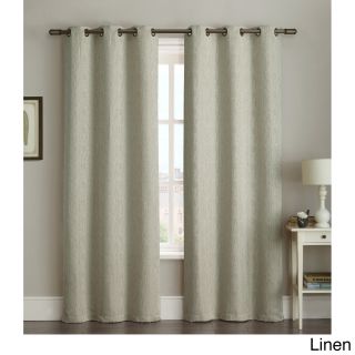 Kenneth Grommet 84 inch Curtain Linen/polyester Panel Pair