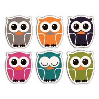 Kikkerland Owl Rubber Magnets MG31