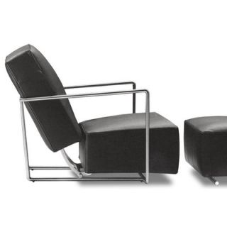 sohoConcept Elegant Leather Chair 150 ELEBLK