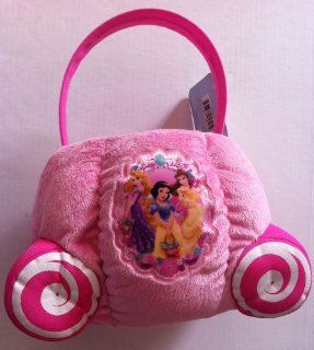 Disney Princess Plush Pink Basket Tiana Cinderella Aurora Toys & Games