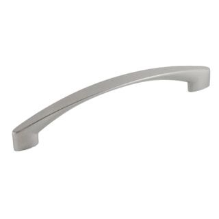 Contemporary 7 1/8 Inch High Heel Arch Design Stainless Steel Finish Cabinet Bar Pull Handle (case Of 25)