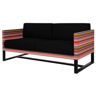 Mamagreen Stripe 2 Seater Sofa with Cushion MSC4BR/MSC4WG Mesh Red Barcode, 