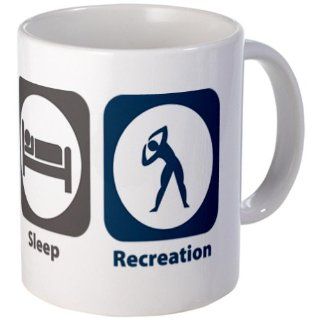  Eat Sleep Recreation Mug   Standard Kitchen & Dining