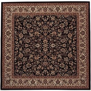 Everest Isfahan Black Area Rug (710 Square)