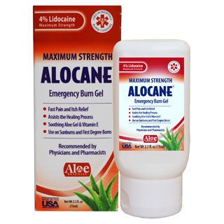 Alocane Maximum Strength Emergency Room 2.5 ounce Burn Gel (pack Of 2)