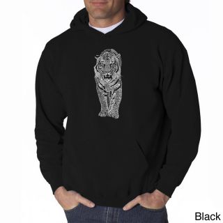 Los Angeles Pop Art Mens Endangered Species Tiger Sweatshirt
