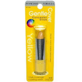 Physicians Formula Gentle Cover Concealer Stick, Yellow 837  Concealers Makeup Or Neutralizing Makeup  Beauty
