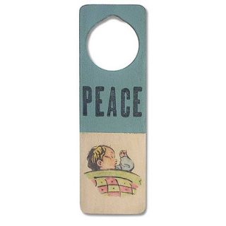 Tree by Kerri Lee Peace Doorknob Sign DS PEACE