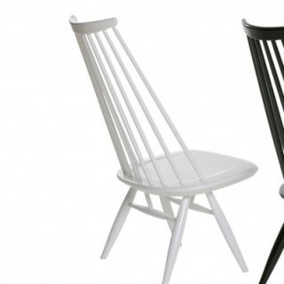 Artek Mademoiselle Lounge Chair 200401 / 200400 Finish White Lacquered