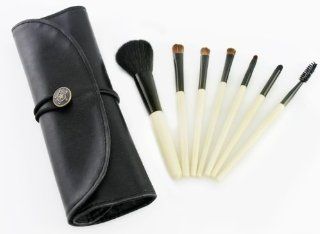 En'da Vintage 7pcs Makeup Brush, cosmetic Brushes Set Essential Brushes, black  Beauty