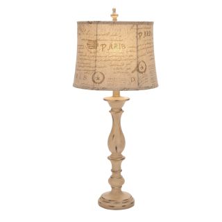 Polystone 34 inch Table Lamp