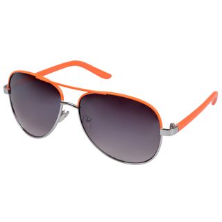 Journee Collection Womens Fashion Aviator Sunglasses   Black Or Orange