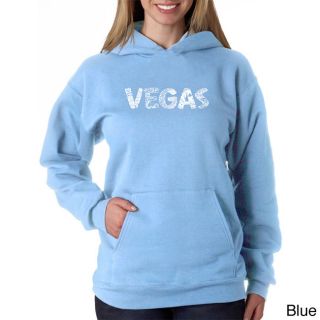 Los Angeles Pop Art Los Angeles Pop Art Womens Las Vegas Sweatshirt Blue Size XL (16)