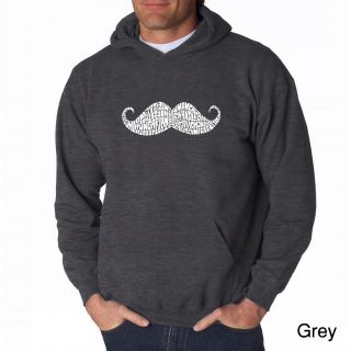 Los Angeles Pop Art Mens Moustache Sweatshirt