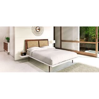 Copeland Furniture Mimo Tufted Upholstered Microsuede Panel Bedroom Collectio