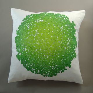 Dermond Peterson Hydrangea Pillow HYDXX35000 Color Lime