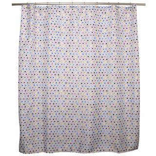 Elodie Dots/ Hexagons Shower Curtain