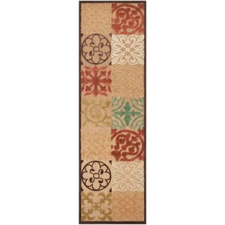 Meticulously Woven Ariel Transitional Geometric Indoor/ Outdoor Area Rug (26 X 710)