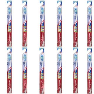 Colgate Triple Action #44 Adult Full Head Medium Toothbrush (pack Of 12)
