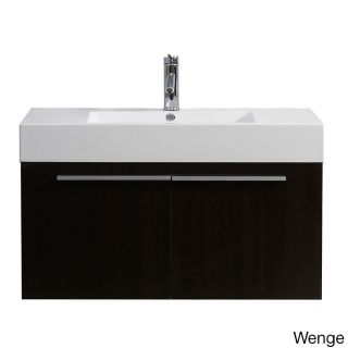 Virtu Virtu Usa Midori 36 inch Single Sink Bathroom Vanity Set Espresso Size Single Vanities