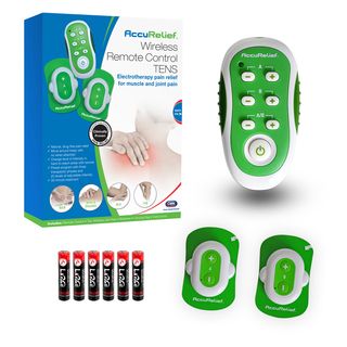 Accurelief Wireless Remote Control Tens Electrotherapy Pain Relief Unit