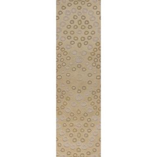 Malene b Destinations Biscotti Rug DTN53 Rug Size Runner 26 x 8