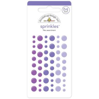Monochromatic Sprinkles Glossy Enamel Arrow Stickers 54/pkg   Lilac