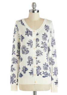 Full of Floral Cardigan  Mod Retro Vintage Sweaters