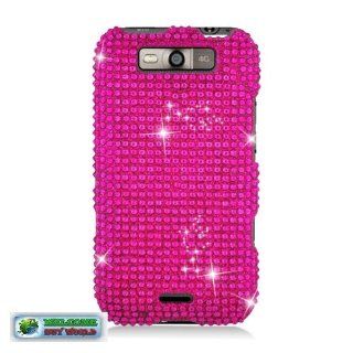 [Buy World] for Lg Connect 4g Ms840 Viper 4g Ls840 Full Diamond Case Hot Pink Cell Phones & Accessories