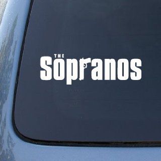 SOPRANOS   Vinyl Decal Sticker #A1371  Vinyl Color White Automotive