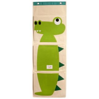 3 Sprouts Crocodile Wall Toy Organizer UWLCRO