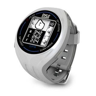 Pyle Grey Personal Gps Golf Watch With Automatic Course Recognition