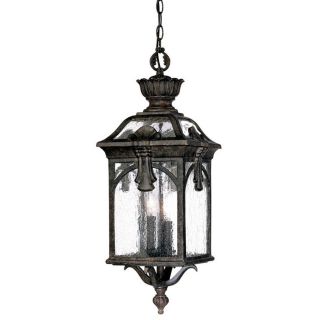 Acclaim Lighting Black Coral 3 light Outdoor Hanging Lantern