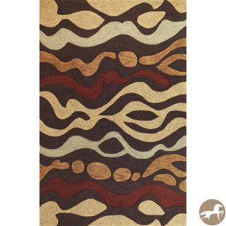 Christopher Knight Home Hand tufted Landscape Mocha Area Rug (5 X 76)