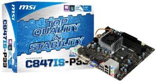 MSI Computer Corp.    DDR3 1333 Intel  LGA 1155 Motherboard C847IS P33 Computers & Accessories