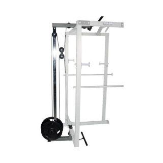 Valor Fitness BD 11L Lat Pull Attachment for BD 11 Hard Power Rack  Adjustable Weight Benches  Sports & Outdoors