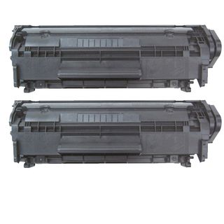 Hp Q2612x (hp 12x) Remanufactured Compatible Black Toner Cartridge (pack Of 2)