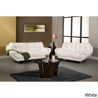 Furniture Of America Volosi Leatherette 2 piece Sofa Set