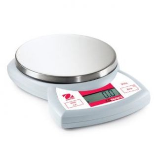 Ohaus CS2000 Compact Scale, 2000g Capacity and 1g Readability Science Lab Electronic Toploading Balances