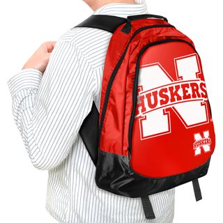 Forever Collectibles Ncaa Nebraska Cornhuskers 19 inch Structured Backpack