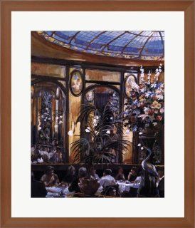 Restaurant View by Lownes Framed Art, Size 22.875 X 26.875   Prints